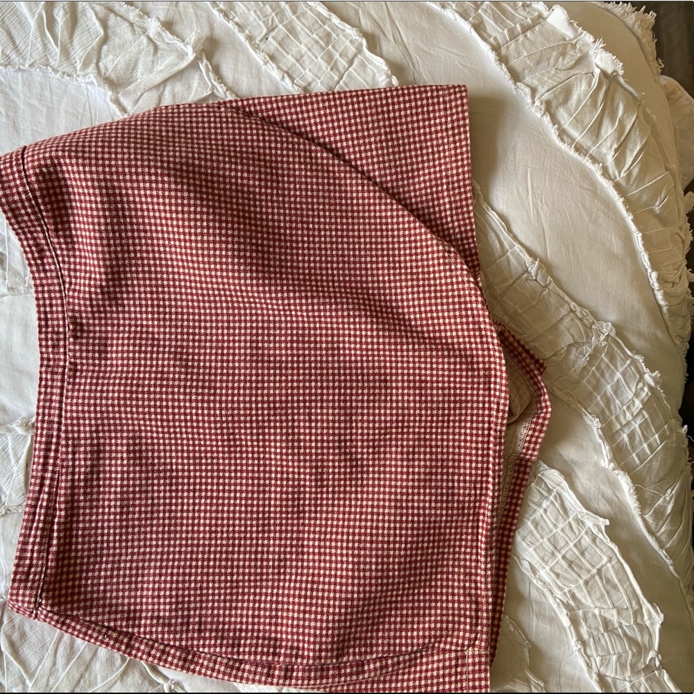 Christy Dawn Molly skort red gingham